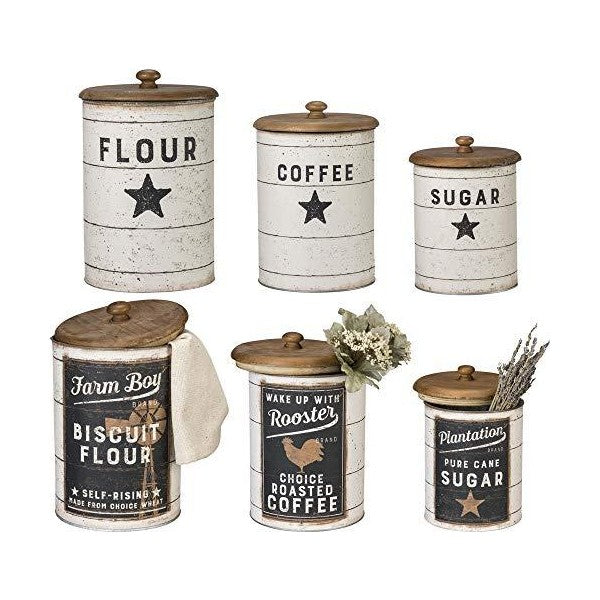 Hot Sale H102 Square Metal Food/Flour/Sundries Kitchen