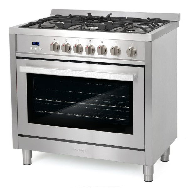 Cosmo COS-965AGFC 36" Stainless Steel Professional Style Freestanding Gas Range
