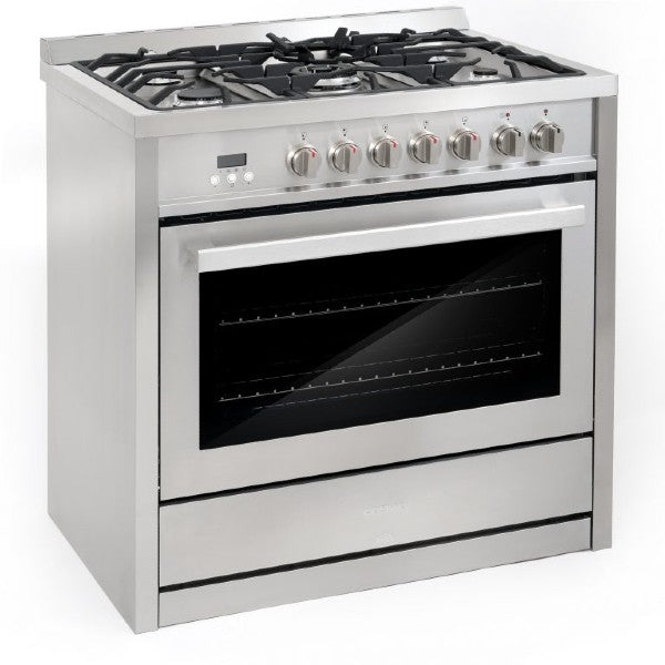 Cosmo COS-F965NF 36" Stainless Steel Professional Style Dual Fuel Range