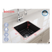 BOCCHI Sotto 18" Matte Black Fireclay Undermount Bar Prep or Kitchen Sink
