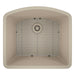 Lexicon Platinum 23" Beige Quartz Single Bowl Composite Sink w/ Grid LP-2321D - Annie & Oak