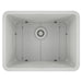 Lexicon Platinum 23" White Quartz Single Composite Sink w/ Grid LP-2318 - Annie & Oak