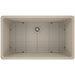 Lexicon Platinum 32" Beige Quartz Single Bowl Composite Sink w/ Grid LP-1000 - Annie & Oak
