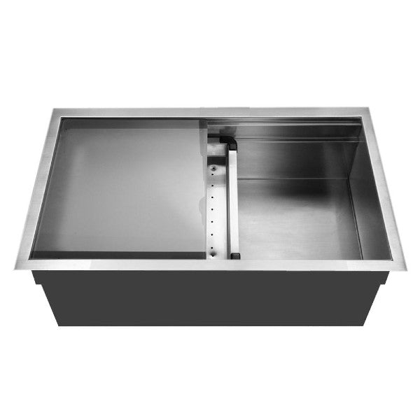 Houzer Novus NVS-5200 32" Stainless Steel Single Bowl Undermount Kitchen Sink