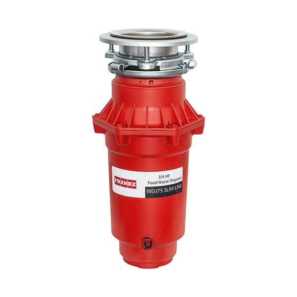 Franke WDJ75 14" Red 3/4 Hp Continuous Waste Disposer