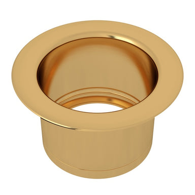 Rohl ISE10082 3 1/2" Italian Brass Extended Kitchen Disposal Flange - Annie & Oak