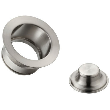 Whitehaus Cyclonehaus 3 3⁄8" Brushed Nickel Extended Disposal Flange WH007EXT - Annie & Oak