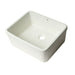 Alfi Brand AB507 20" White Single Bowl Apron Fireclay Farmhouse Kitchen Sink - Annie & Oak