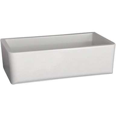 Barclay FS33RC 33" Fireclay Single Bowl Farmhouse Apron Front Kitchen Sink with Rounded Corners - Annie & Oak