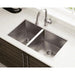 Polaris 16 Gauge 32" Double Bowl Stainless Steel Undermount Kitchen Sink Set - Annie & Oak