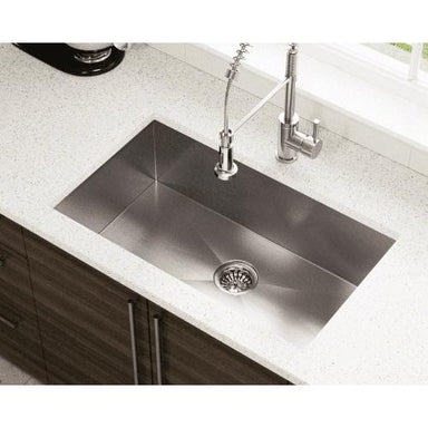 Polaris PS2233 32" Stainless Steel Single Basin Undermount Kitchen Sink - Annie & Oak